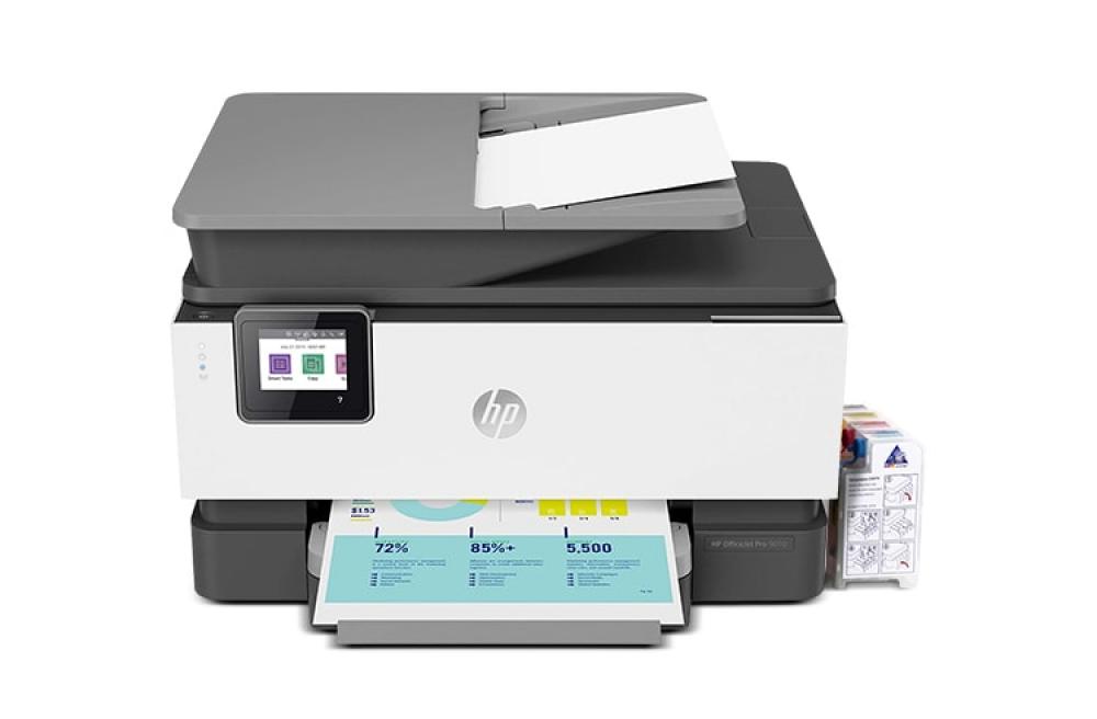 МФУ HP OfficeJet Pro 9010 с СНПЧ и чернилами - изображение 1