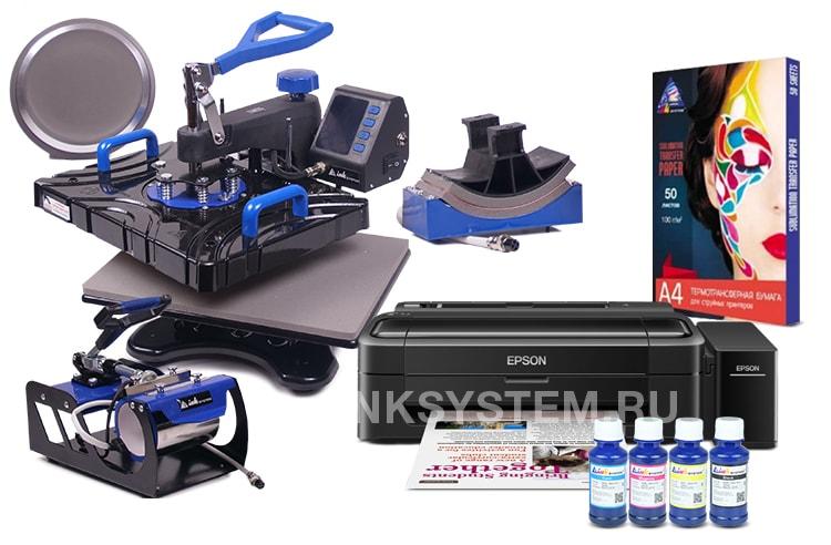 Inksystem термопресс. Термопресс SP Combo 4. Принтер для сублимационной печати Epson. INKSYSTEM.