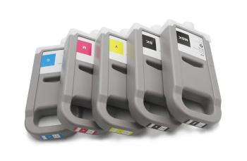 Комплект совместимых картриджей iPF PFI-710 XL (C/M/Y/K/Mb) для Canon TX-2000/TX-3000/TX-4000