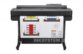 Плоттер HP Designjet T650 36" с СНПЧ и чернилами