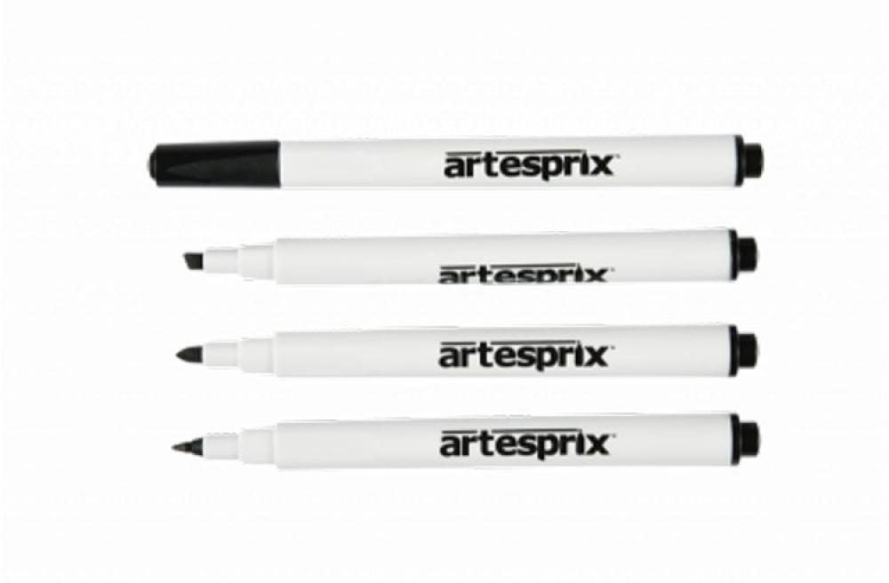 Набор фломастеров для ткани Artesprix черный - изображение 1