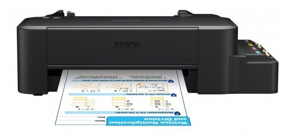 Принтер Epson L120 с оригинальной СНПЧ и чернилами INKSYSTEM 70 мл (Уценка) - изображение 1