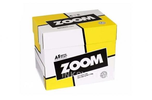 изображение Набор офисная бумага Zoom A5, 80g/m2, 10 пачек по 500л