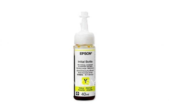 Оригинальные чернила для Epson T664 Yellow (40 мл)