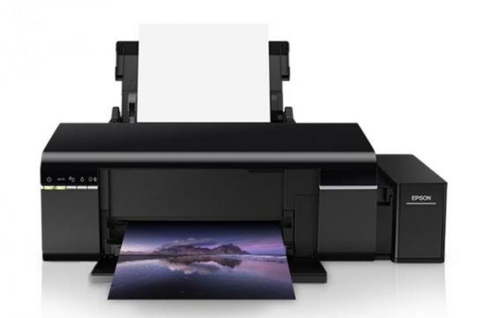 Принтер Epson L805 с оригинальной СНПЧ и чернилами (Уценка) - изображение 1