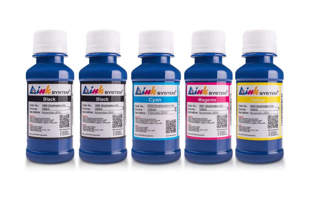 изображение Комплект сублимационных чернил INKSYSTEM для принтера Epson L1300 - изображение 1