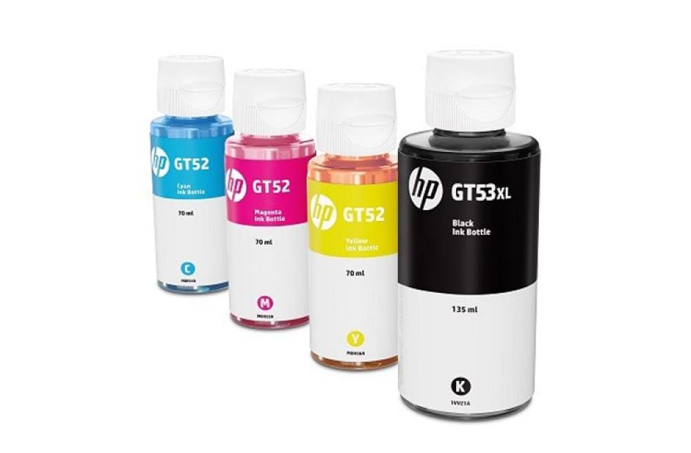 изображение Оригинальные чернила для HP Smart Tank 500 (черный 135 мл, цветные по 70мл)