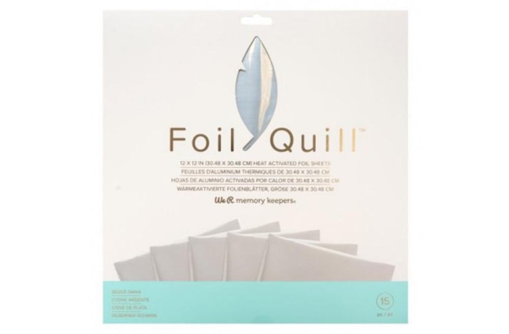 Фольга для горячего тиснения листы Серебро - изображение 1