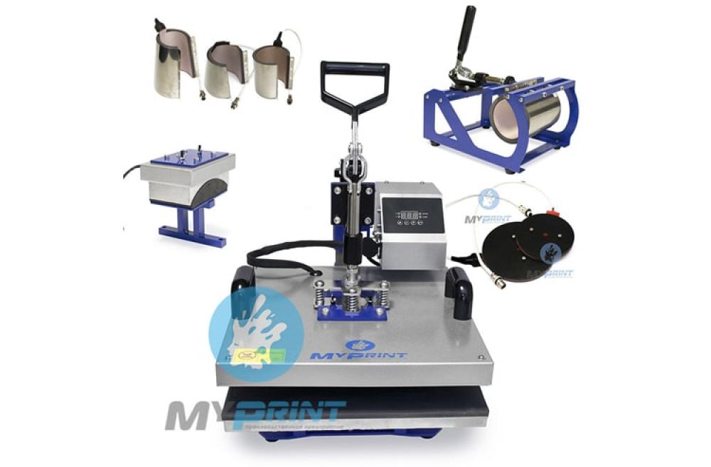 изображение Термопресс многофункциональный MyPrint HP 9 в 1 38x38 см - изображение 1