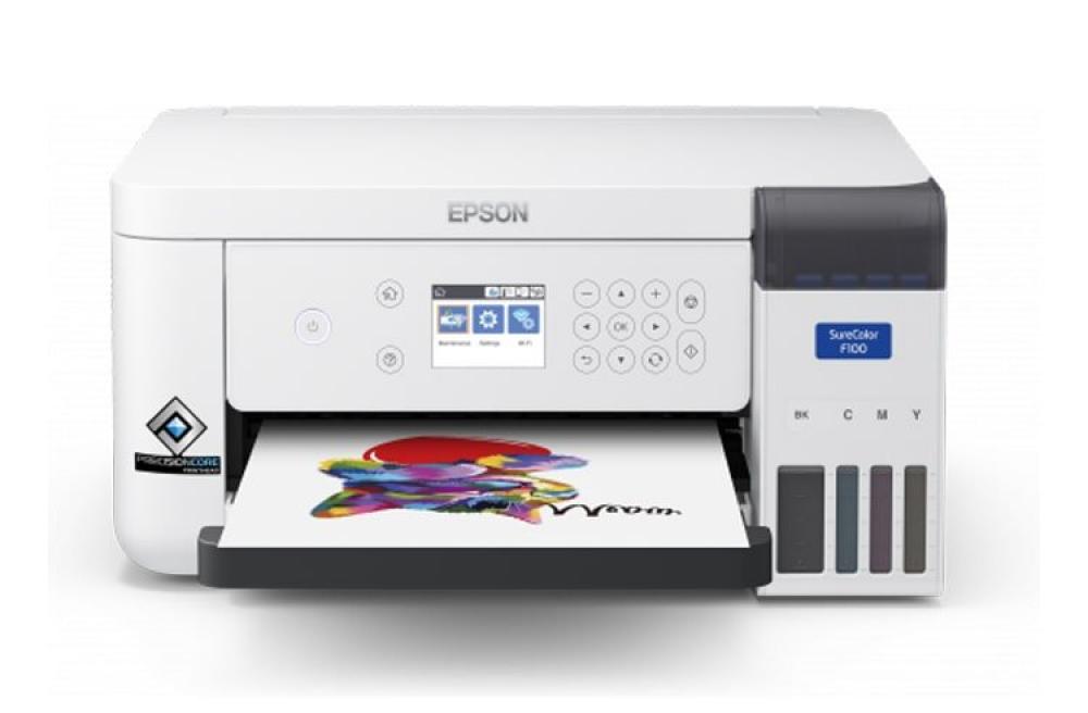 Принтер Epson SureColor SC-F100 с оригинальной СНПЧ и сублимационными чернилами - изображение 1
