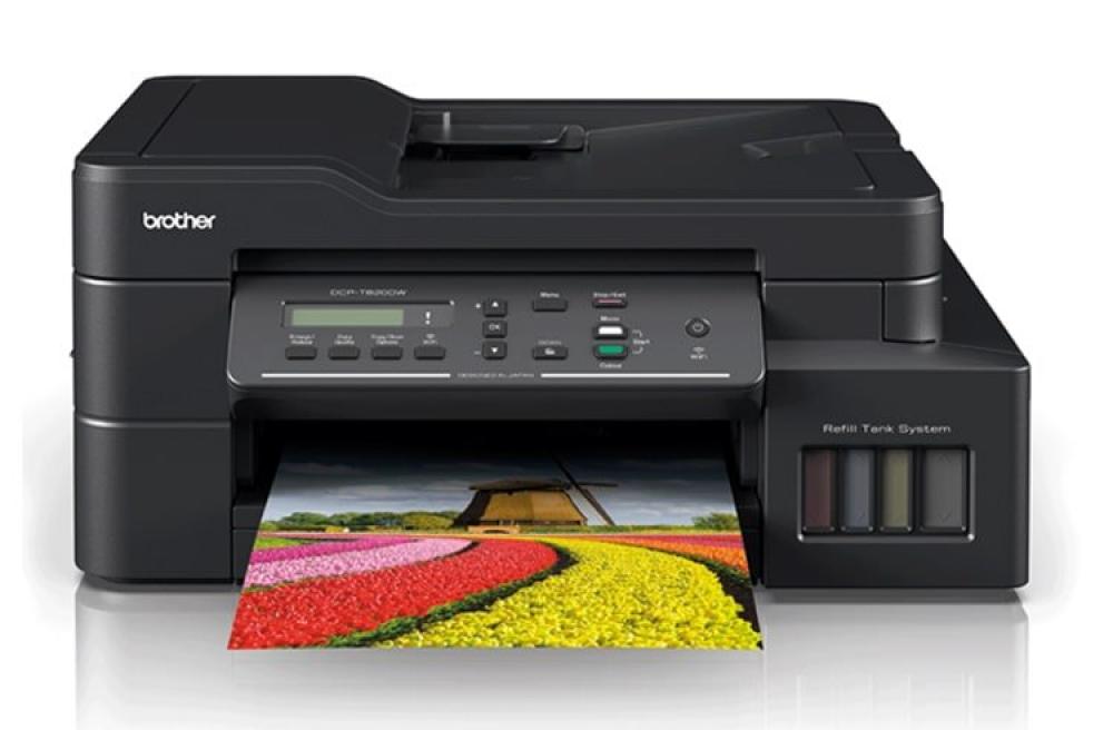 МФУ Brother DCP-T820DW с оригинальной СНПЧ и чернилами Brother - изображение 1