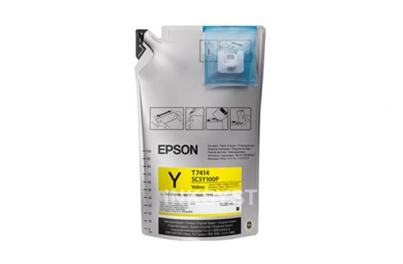 Сублимационные чернила Epson Yellow для Epson SureColor SC-F6200 1000 мл