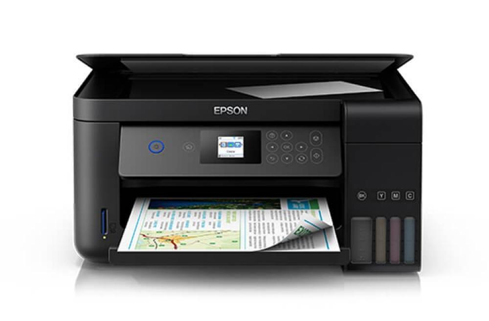 МФУ Epson L4160 с оригинальной СНПЧ и чернилами INKSYSTEM 250мл - изображение 1