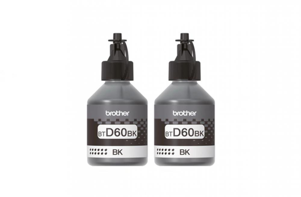 Оригинальные чернила для Brother BTD60BK Black (97.2 мл) - 2шт