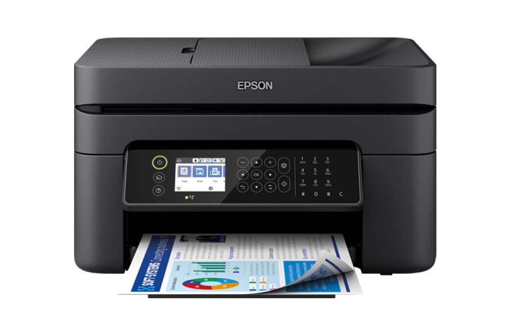 изображение МФУ Epson Workforce WF-2870DWF с ПЗК и чернилами - изображение 1