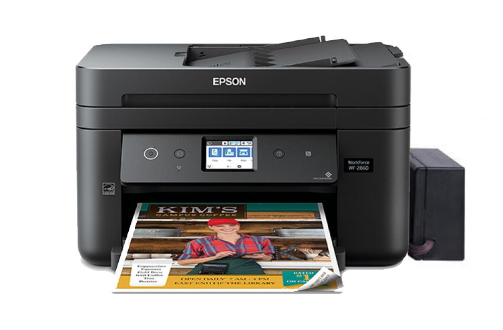 МФУ Epson Workforce WF-2860DWF с БСНПЧ и чернилами INKSYSTEM - изображение 1