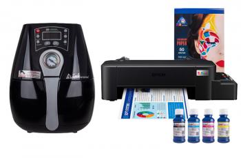 Вакуумный термопресс INKSYSTEM 3D-Mini и принтер Epson L121 с набором для сублимационной печати Вакуумный термопресс INKSYSTEM 3D-Mini и принтер Epson L121 с набором для сублимационной печати