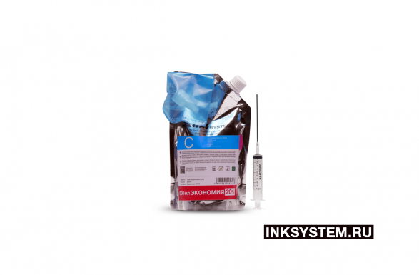 Сублимационные чернила INKSYSTEM для Epson EcoTank Cyan 500 мл.