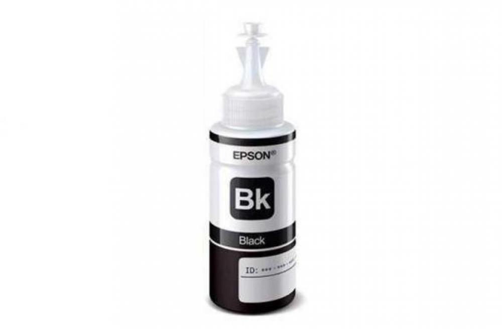 Оригинальные чернила для Epson T672 Black (70 мл)
