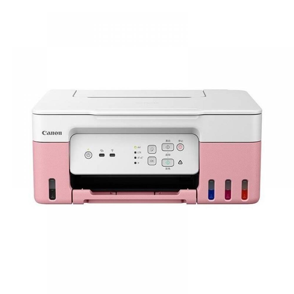 МФУ Canon PIXMA G3430 с оригинальной СНПЧ и чернилами (Pink) - изображение 1