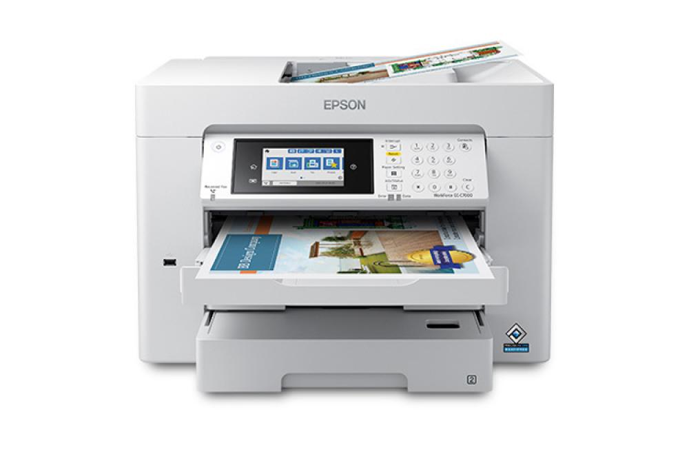 МФУ Epson WorkForce EC-C7000 с СНПЧ и светостойкими чернилами 100мл (Уценка) - изображение 1
