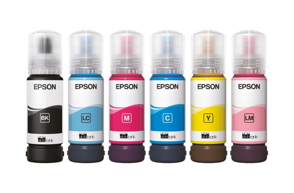 Оригинальные чернила для Epson L8100 (70 мл, 6 цветов)