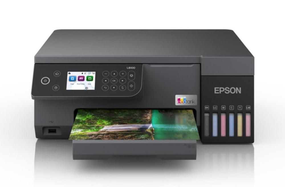 МФУ Epson L8100 с оригинальной СНПЧ и чернилами - изображение 1