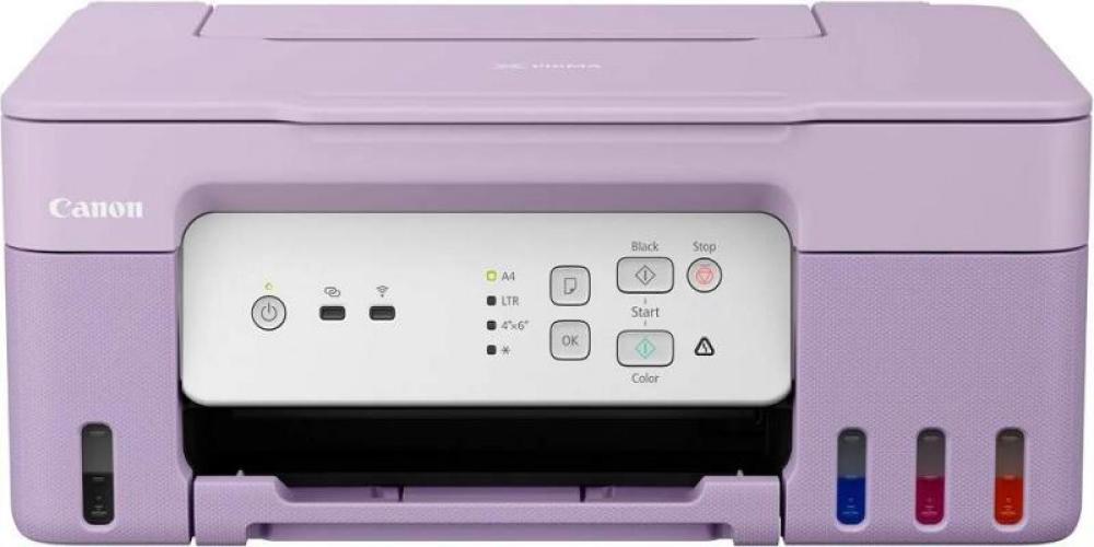 МФУ Canon PIXMA G3430 Purple с оригинальной СНПЧ и чернилами (черный - 70мл, цветные - 40 мл) - изображение 1