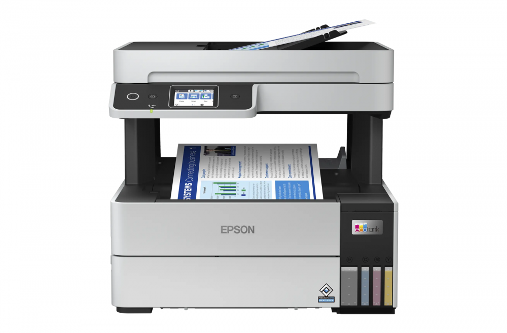 МФУ Epson L6490 с оригинальной СНПЧ и чернилами - изображение 1
