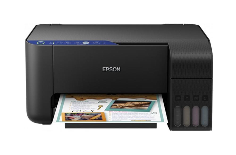 МФУ Epson L3151 с оригинальной СНПЧ и пигментными чернилами 100мл - изображение 1