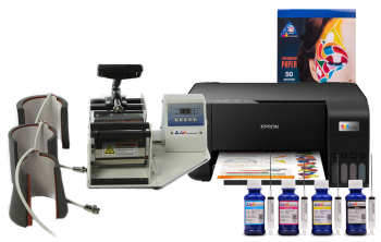 Термопресс INKSYSTEM M-04 для кружек 4 в 1 и МФУ Epson L3210 с набором для сублимационной печати Термопресс INKSYSTEM M-04 для кружек 4 в 1 и МФУ Epson L3210 с набором для сублимационной печати