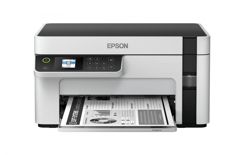 изображение МФУ Epson M2120 с оригинальной СНПЧ и чернилами - изображение 1