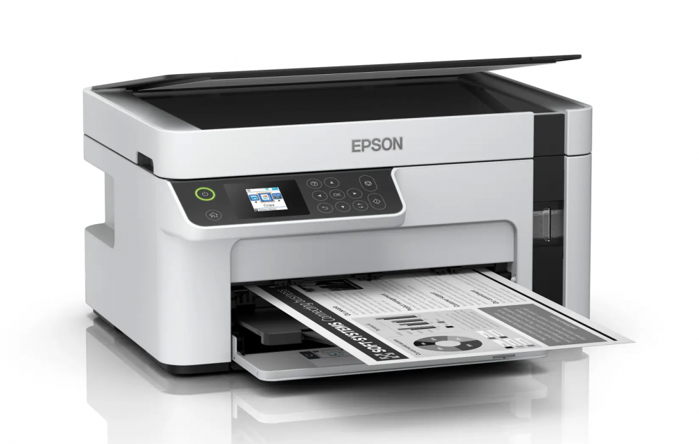 изображение МФУ Epson M2120 с оригинальной СНПЧ и чернилами - изображение 1