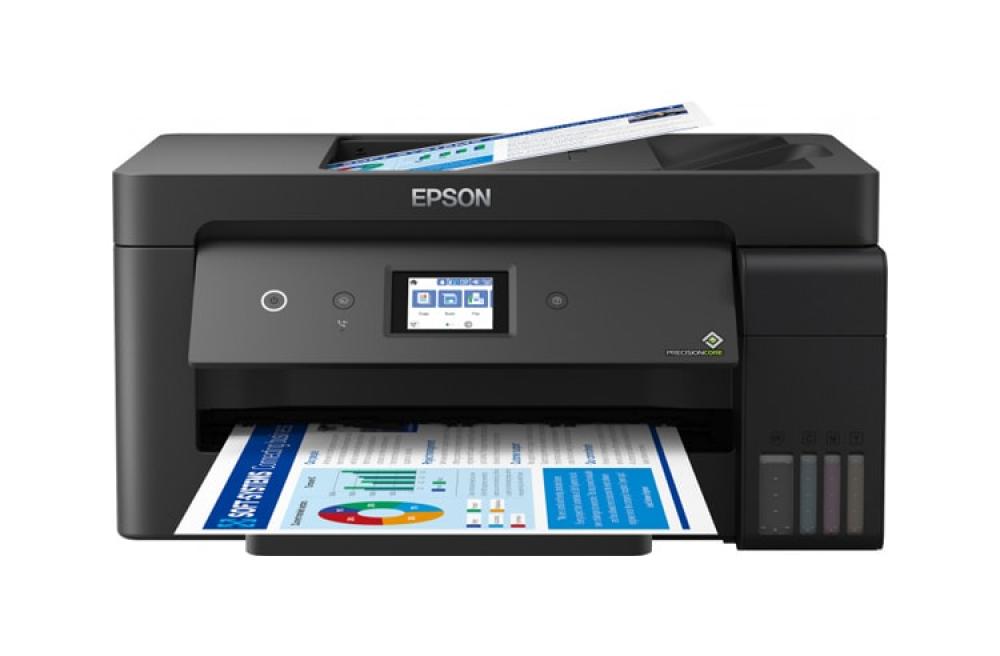 изображение МФУ Epson L14150 с оригинальной СНПЧ и сублимационными чернилами INKSYSTEM 127мл - изображение 1