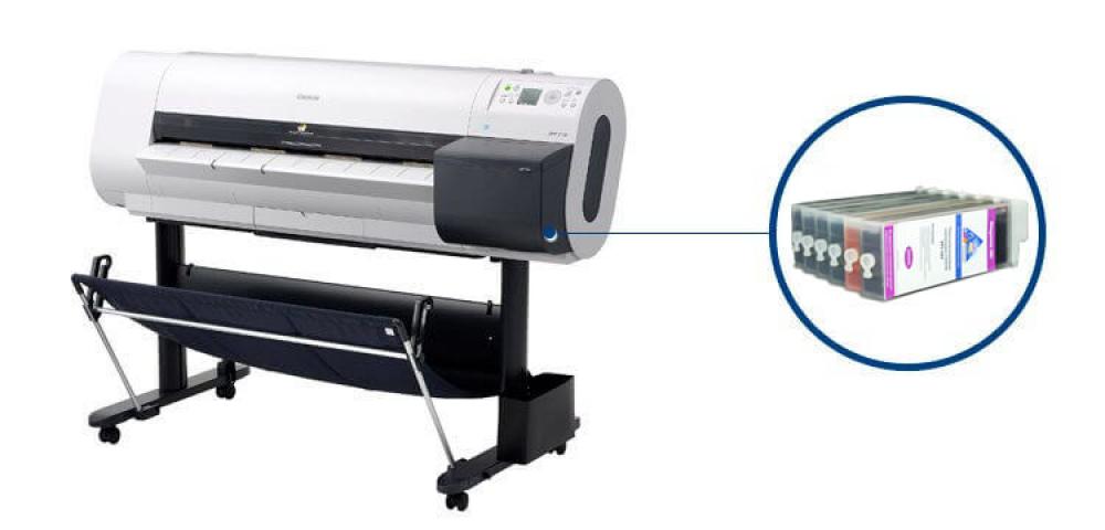 изображение Плоттер Canon image PROGRAF IPF720 с ПЗК и чернилами - изображение 1