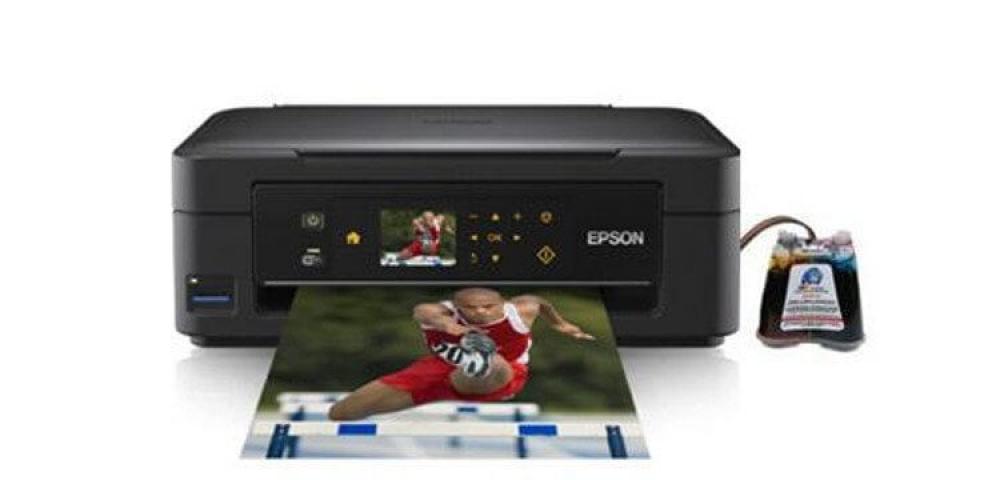 изображение МФУ Epson Expression Home XP-402 с СНПЧ и чернилами - изображение 1