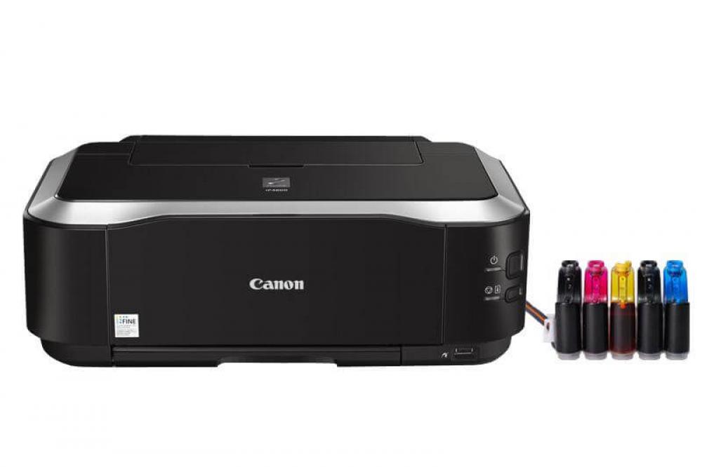 Принтер Canon Pixma iP4600 с СНПЧ - изображение 1