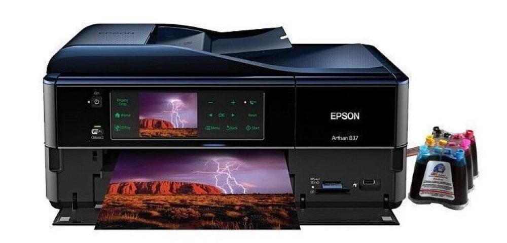 изображение МФУ Epson Artisan 837 Refurbished by Epson с СНПЧ и чернилами - изображение 1