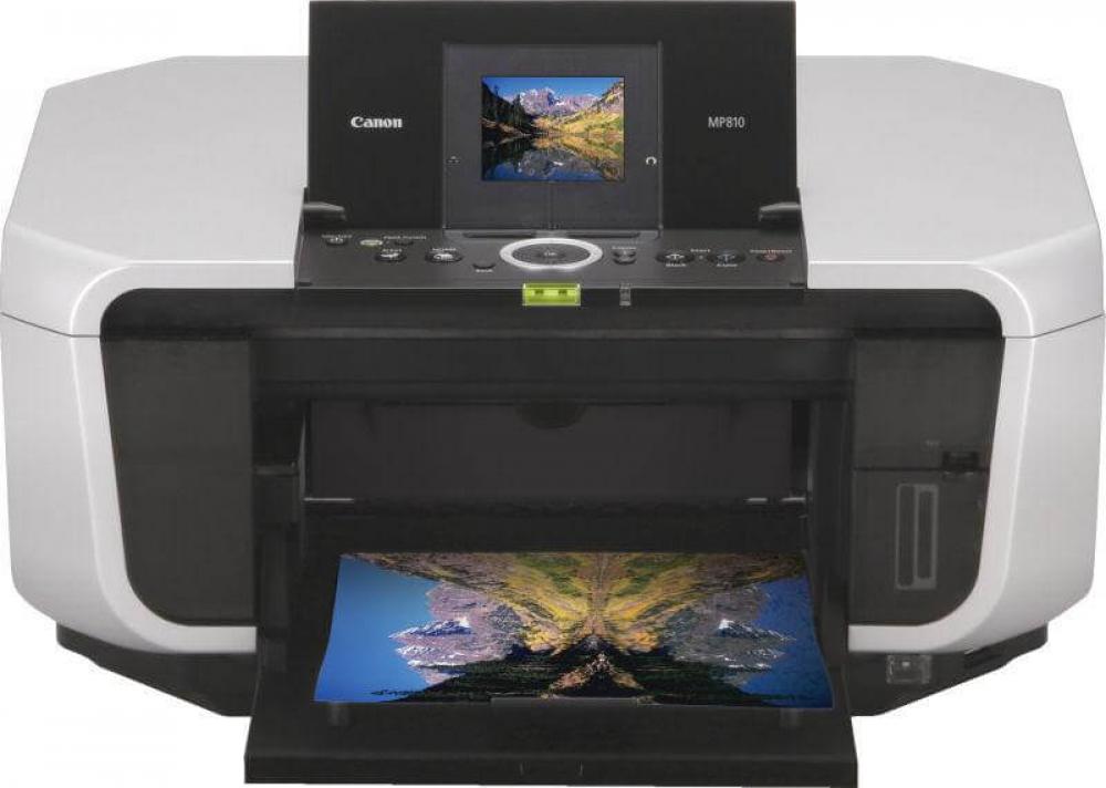 изображение МФУ Canon PIXMA MP810 с СНПЧ и чернилами - изображение 1