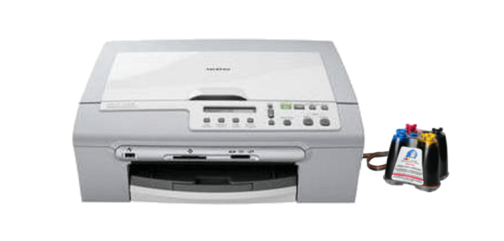 изображение МФУ Brother DCP-150CR с СНПЧ и чернилами - изображение 1