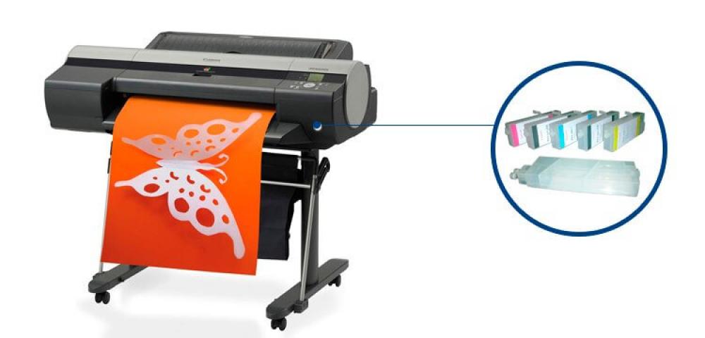 изображение Плоттер Canon imagePROGRAF IPF6000S с ПЗК и чернилами - изображение 1