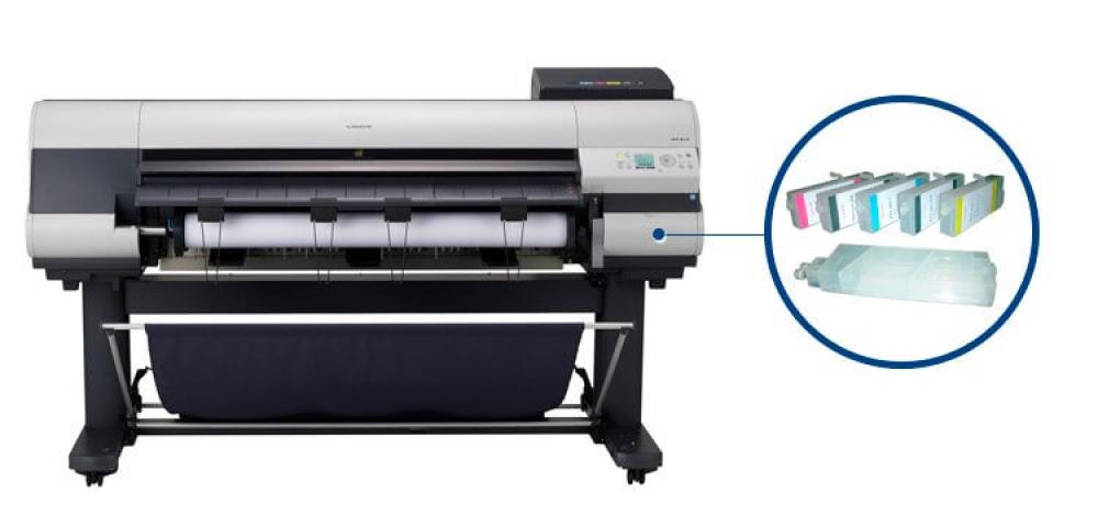 изображение Плоттер Canon imagePROGRAF IPF815 с ПЗК и чернилами - изображение 1