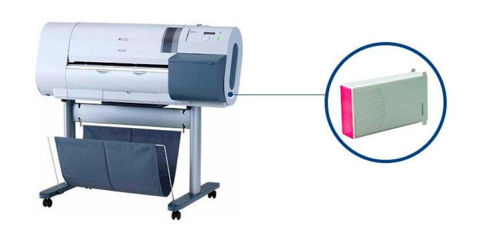 изображение Плоттер Canon imagePROGRAF W6200 с ПЗК и чернилами - изображение 1