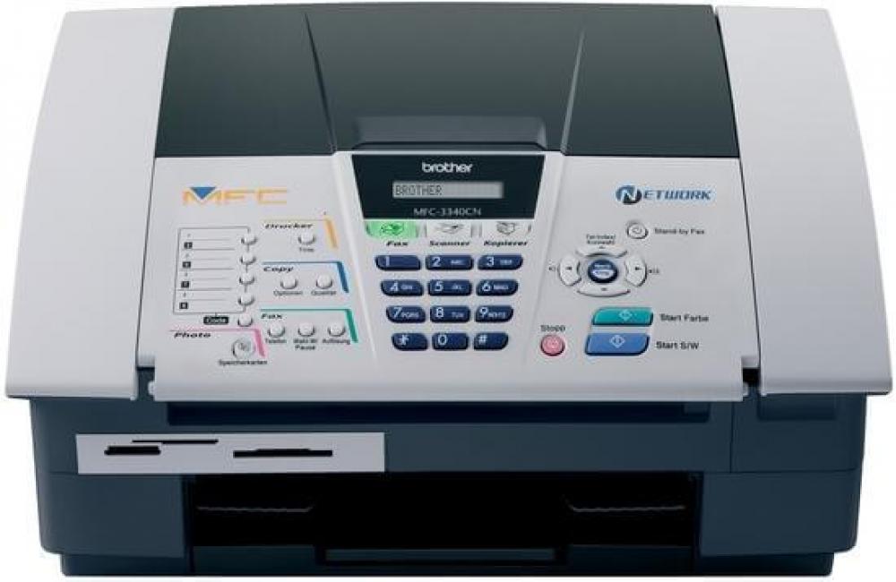 изображение МФУ Brother MFC-3340CN с ПЗК и чернилами - изображение 1