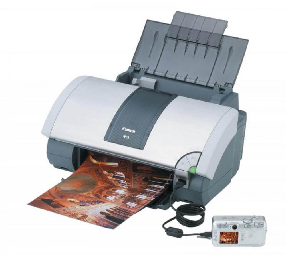 Принтер Canon i965 с перезаправляемыми картриджами - изображение 1