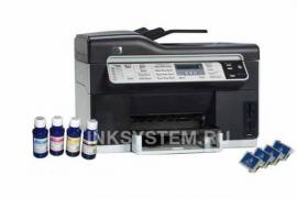 МФУ HP OfficeJet Pro L7590 с ПЗК и чернилами