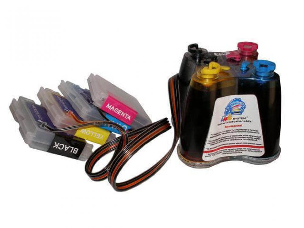 изображение СНПЧ Brother DCP-150CR (картриджи LC970M. LC970С, LC970Y, LC970BK) - изображение 1