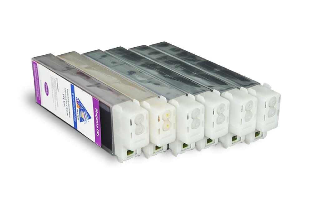 изображение Перезаправляемые картриджи для Canon imagePROGRAF IPF720 с чернилами 1000мл - изображение 1