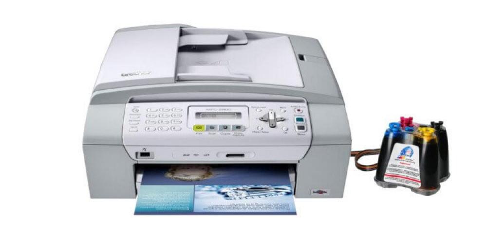 изображение МФУ Brother MFC 290CR с СНПЧ и чернилами - изображение 1