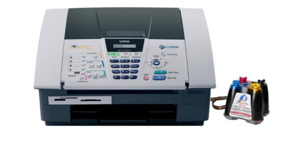 изображение МФУ Brother MFC 3240C с СНПЧ и чернилами - изображение 1